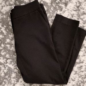 Checkered Black Trousers